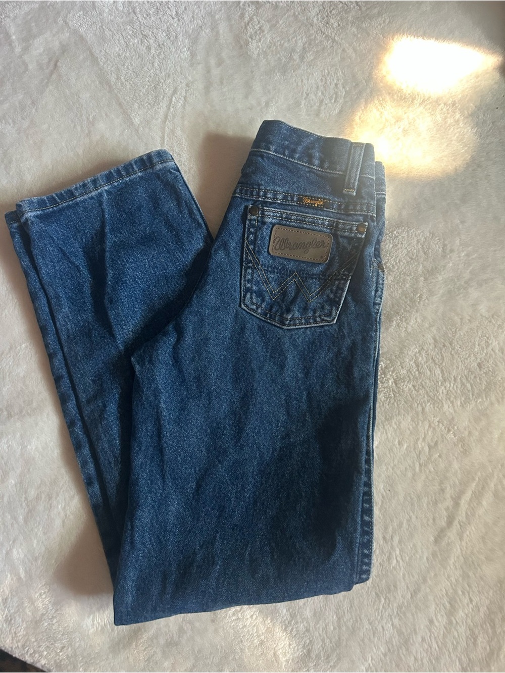 Wrangler Kids Blue Denim Jeans